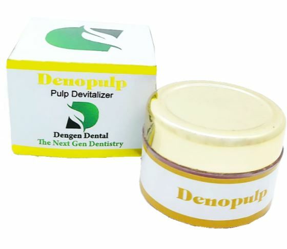 Dengen-Deno Pulp Dental Pulp Devitaliser Paste Jar Of 6Gm Exp 02/2024