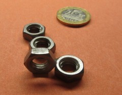 Thin Grade 2 Hex Nut, Steel, RH 5/16″-18 x 3/16″ Height – 300 Pcs
