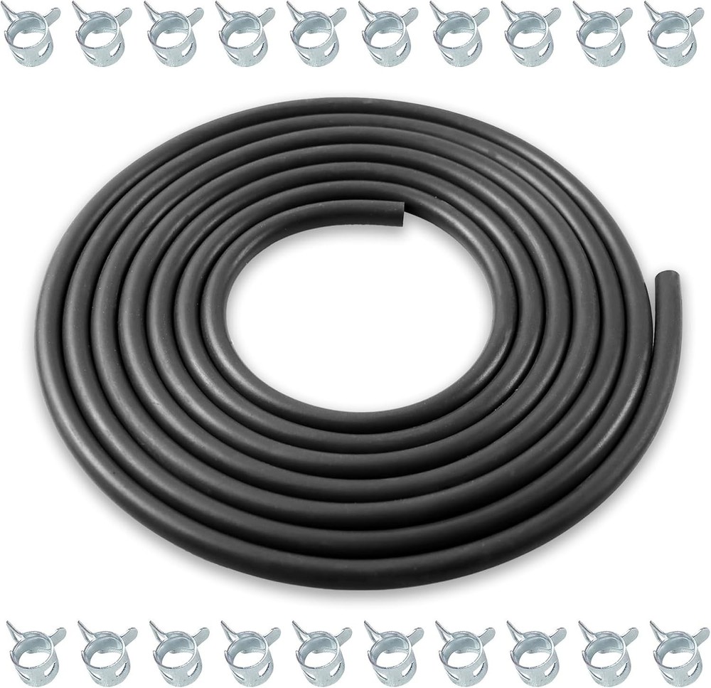 3/16 Inch ID Fuel Line Hose 10 Feet for Small Engine Genera Size: 3/16 ID-10ft