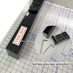 HFS(R) Heavy Duty Guillotine Paper Cutter – 12″ Commercial Steel A3/A4 Trimmer
