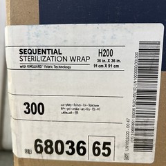 ( Case of 300 ) Halyard sequential sterilization wrap 36×36 , 68036