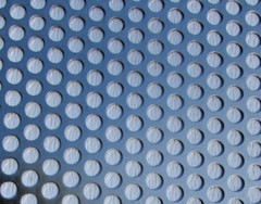 1/2″ HOLE ALUMINUM PERFORATED METAL–10-1/2″ X 12″