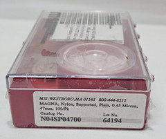 MSI (now GE) MAGNA Nylon Filters Plain 0.45 Micron, 47mm, 100/pk, Sealed