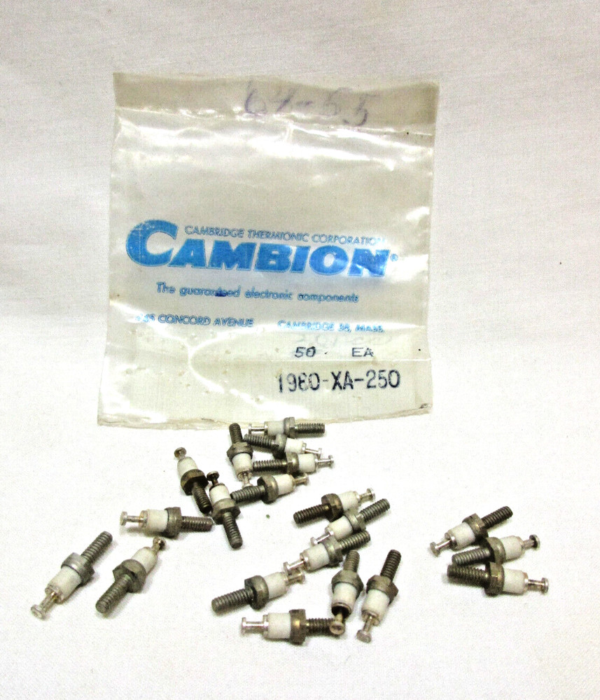NOS, VTG, 570-1980-05-01-00, Ceramic Standoff, #3-48 Mount, Turret, USA Seller