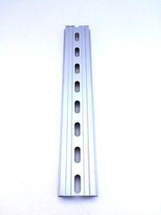 10 Pieces DIN Rail Slotted Aluminum RoHS 8 in. long 35mm 7.5mm 6.67 ft. Total