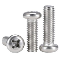 304 Stainless Steel Phillips Cross Pan Head Machine Screws 10# 12# 1/4 5/16 3/8