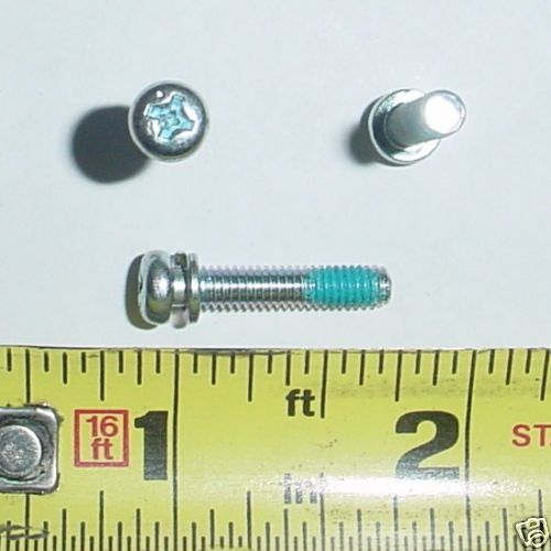 60 ea M4-.7 x 20mm Phillips Screws w/washer & DRY LOCK