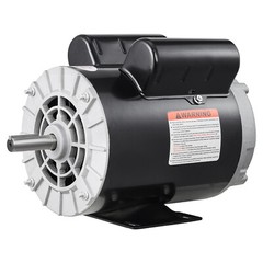 3.7HP Air Compressor Electric Motor 230V 17.2A 3450RPM 56 Frame CW/CCW Rotation
