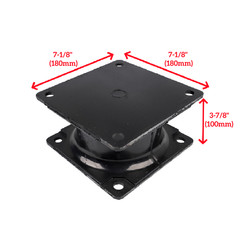 For Stanley Hydraulic Vibratory Compactor Rubber Isolator Shock Mounts 4PCS