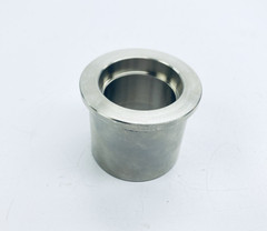 Lot of 4 Stainless Steel 47mm x 47mm Butt Weld Adapter
