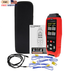Thermocouple Thermometer Temperature Data Logger 4-Channel K/J/T Type Thermomete