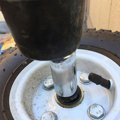 Pushon Pushnut Stud Size 5/8 Phosphate + Oil 2piece