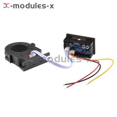 DC0-300V 50/100/200/400A Digital Current Voltage Meter Hall Ammeter Voltmeter