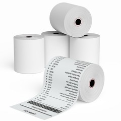 2-1/4″ X 85′ Thermal Paper Rolls for Credit Card -2.25 x 85 ft Thermal Paper …