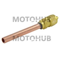 10x Service/Access Valve 1/4″ SAE *1/4″ OD *2.75″ Stem Core AC Refrigeration Kit