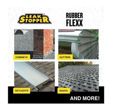 Rubber Flexx Leak Repair & Sealant Spray 18 Oz 100% Flexible Seal Waterproof NEW