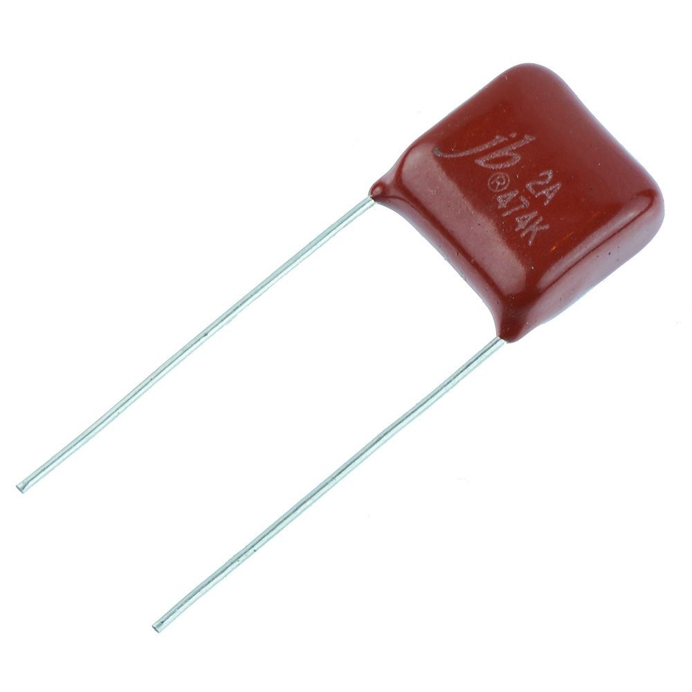 10 x 0.22uF 250V Metallised Polyester Film Capacitor ±10%