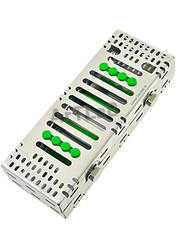GERMAN DENTAL SURGICAL AUTOCLAVE STERILIZATION CASSETTES FOR 8 INSTRUMENTS