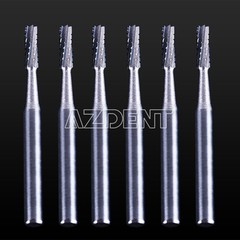 10 Uds. Fresas FG558 Carburo Tungsteno para Pieza de Mano Alta Velocidad Dental