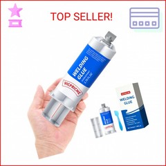 Metal Glue, Heavy‑Duty Metal‑to‑Metal Epoxy — Waterproof, Sandable, Paintable —