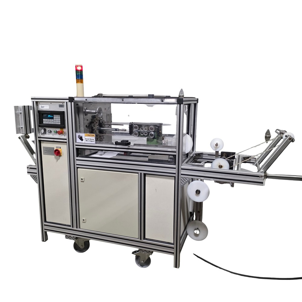Steeger HS80/16-2002 16 Carrier Horizontal Medical Braider, 230VAC 3-Ph 10A