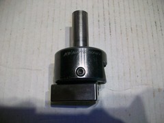 VINTAGE BRIDGEPORT No.1 Indexable FLY CUTTER 3/4″ SHANK with cutter bits