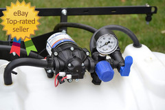 EF2200-QA-BOX 2.2GPM 12V Diaphragm Pump-Quick Attach Port, Black