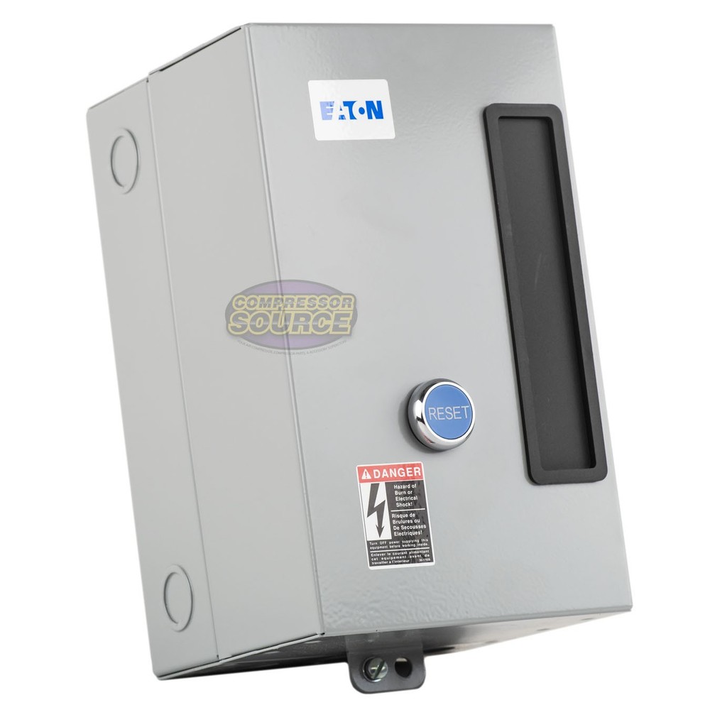 Eaton 5 HP Single 1 Phase 230V Magnetic Starter B27CGF30B040 Motor Control