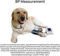 VET Animal Pets Digital Blood Pressure Monitor with 3 cuffs,Small/medium/large