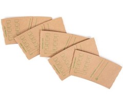 10 Packs of 100 Disposables Kraft Paper Hot Coffee Cup Sleeves, Case of 1000