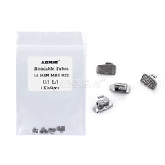 Dental Ortho Buccal Tubes 1st Molar Bondable Monoblock Non-Conv Roth/MBT 0.022