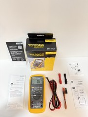 FLUKE 87V MAX TRUE RMS MULTIMETER W/ LEADS & CLIPS (NEW FACTORY SEALED) NEW