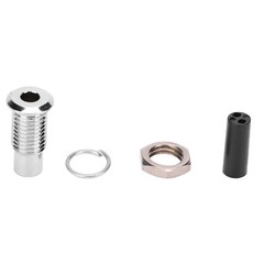 20Pcs/set LED Holder Bezel Mount Brass Light-Emitting Diode Flat Metal Base 3mm