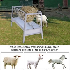 Cattle Hay Feeder 5 Feet Livestock Feeder Goat Feed Trough For Sheep Shed Horse