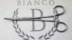 2 Piece BI 4.5 In Mosquito Hemostats Curved Surgical Grade Made In USA