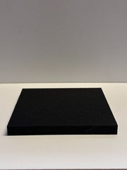 HDPE King Starboard Plastic Sheet – 1/2″ Thick (12mm) – Black – 24″ x 48″