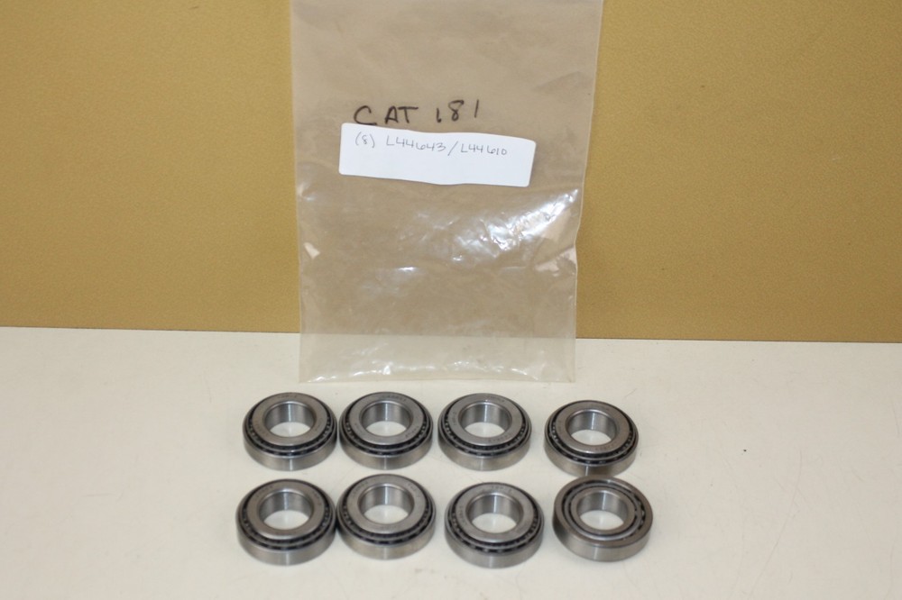 (8) L44643 / L44610 Bearing NEW