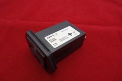 1PC hours meter 1/10(99999.9) Panel Ctutout 37*24mm 10-80V DC SYS-1