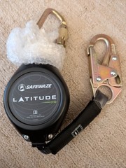 Safewaze Latitude HD 11′ Self-Retracting Lifeline Fall Protection FS-FSP1411-W