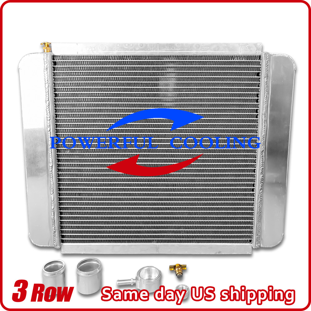 209663B 24″ x 16″ Overall Custom Aluminum Performance Universal Radiator Kit