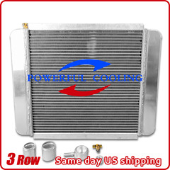 209663B 24″ x 16″ Overall Custom Aluminum Performance Universal Radiator Kit