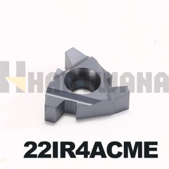 Lathe Internal Threading Boring Bar Indexable Threading Inserts 29° 22IR4ACME