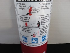 🔥🧯NEW BUCKEYE 2 ½ “lb 2024 CERT ABC FIRE EXTINGUISHER W/VEHICLE-MARINE BRACKET