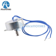 AC 12V/110V/220V 4W 50/60Hz Synchronous Motor 2.5/3/5/6RPM For Microwave TYC-50