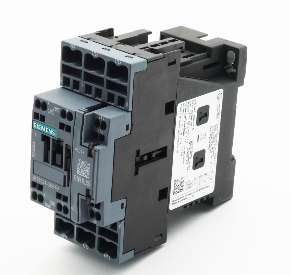 Siemens SIRIUS 3RT2024-2BB40 E:04 power contactor/power contactor -unused-