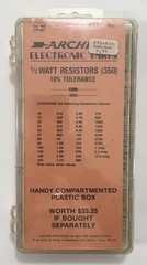 NOS RadioShack Archer Solar Cell 276-127 Capacitor 272-601+Resistor 271-601 Kits