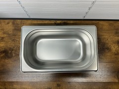 Winco 1/4 Size Steam Table Pan 6.5″ x 10.5″ x 4″ New