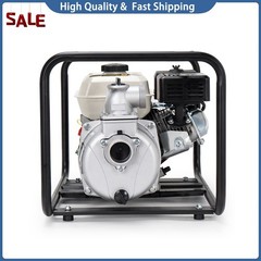 2 Inch Gas Powered Water Pump 6.5HP 4-Stroke Cast Iron Semi Trash Drainage Tool