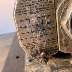 2 Vintage Motor Combo – Montgomery Ward ProCraft 1/4 HP + Janette Electric SL133