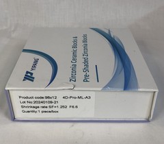 YIPANG 4D Pro Multilayer Zirconia Blocks Disc High Translucence 42%-49% for Lab